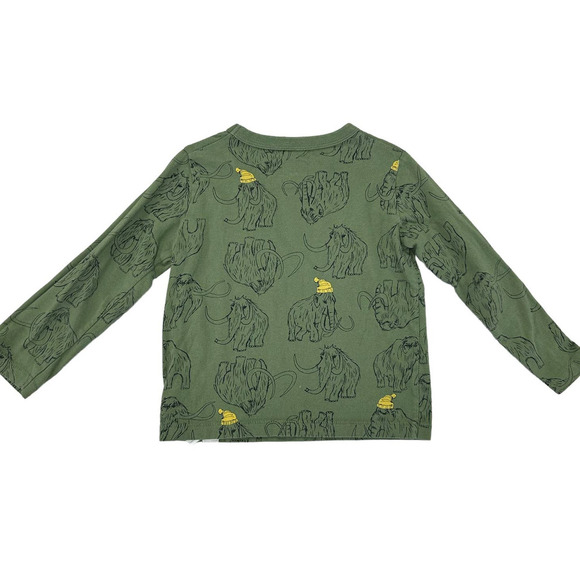 Gap Boys Playtime Favorites Winter Mammoths Long Sleeve Tee 3 Years - Picture 5 of 5